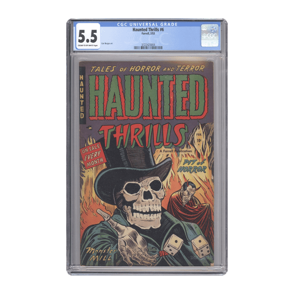 Haunted Thrills #6 - CGC 5.5 Comic Book