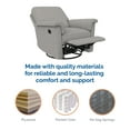 thumbnail image 5 of Baby Relax Terrin 3-in-1 Gliding Swivel Nursery Recliner, 5 of 6