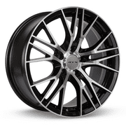 RTX Vertex 17x7.5 5x110 ET32 C65.1 Black Machined Wheel