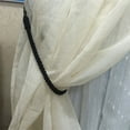 thumbnail image 5 of ODOMY 2 PCS Curtain Tie backs Curtain Tiebacks Plain Rope Cord Drape Decorative Holdback, 5 of 11
