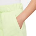 thumbnail image 4 of Nike Big Girls Sportswear Club French Terry Shorts Large Lime Ice/White, 4 of 6