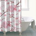 thumbnail image 5 of Waterproof Pioneer Shower Curtain 84x72 Inch Polyester Unique Colorful Floral Shower Curtain for Bathroom Hotel Home Decor with 12 Plastic Hooks, 5 of 5
