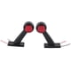 thumbnail image 4 of Yctze 2 piezas 12 LED 12 V-24 V lámpara de luz indicadora de marcador lateral de codo universal para coche camión negro ANGGREK Otros, 4 of 8