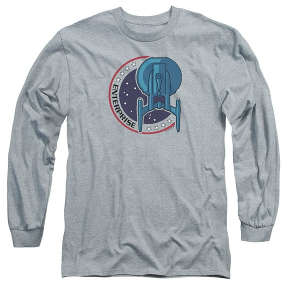 Star Trek - Enterprise Patch - Long Sleeve Shirt - X-Large