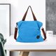 thumbnail image 5 of Bolso de hombro de lona MACHAO bolso artístico de moda ocio azul, 5 of 5