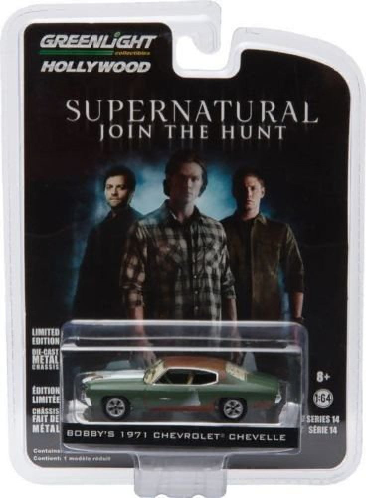 Bobby's 1971 Chevrolet Chevelle Supernatural 1:64 Greenlight