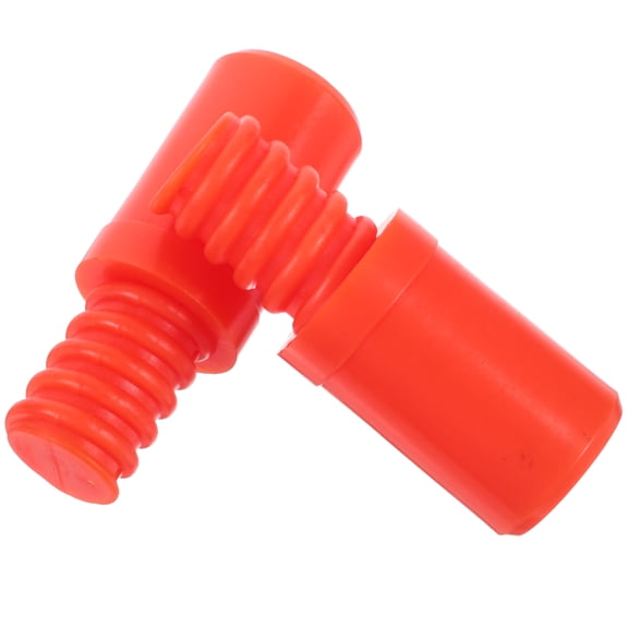 BESTOYARD Handle Tips for Extension Poles Sturdy Plastic for Home and Office 2Pcs