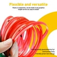 thumbnail image 4 of 5 Meter Auto Car Neon LED Panel Gap String Strip Light  Glowing Electroluminescent Wire/El Wire Lamp  Cold Strobing for Automotive Interior Car Decor Decorative Atmosphere, 4 of 9