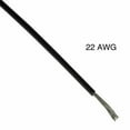 thumbnail image 1 of T1011-21-01 K - WIRE STRANDED 22AWG 1000FT BLACK TC PVC FT1 3V 15C, 1 of 1
