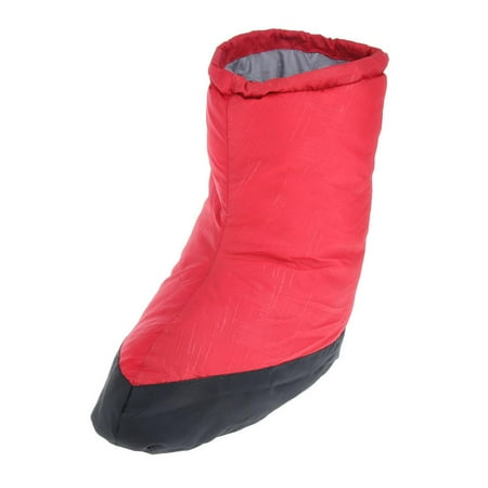 

Outdoor Insulated Slipper Booty Camping Booties Footwear Red XL