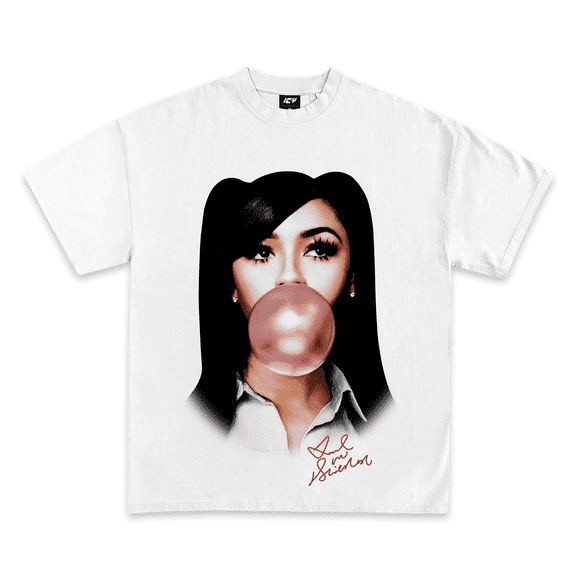 New Mariah The Scientist Bubble Gum Graphic T Shirt