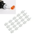 thumbnail image 1 of Boquilla De Pegamento Para Extensión De Pestañas, Firme 20 Piezas Boquilla De Tapón De Pegamento Para Pestañas Práctico Buen Sellado Tacto Cómodo Brillante Para Botellas De, 1 of 7