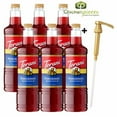 thumbnail image 1 of Torani Pomegranate Flavoring Syrup, Professional Exotic Fruit Beverage Base with Bonus Squeeze Pump, 1 Liter (33.8 fl oz), 1 of 10