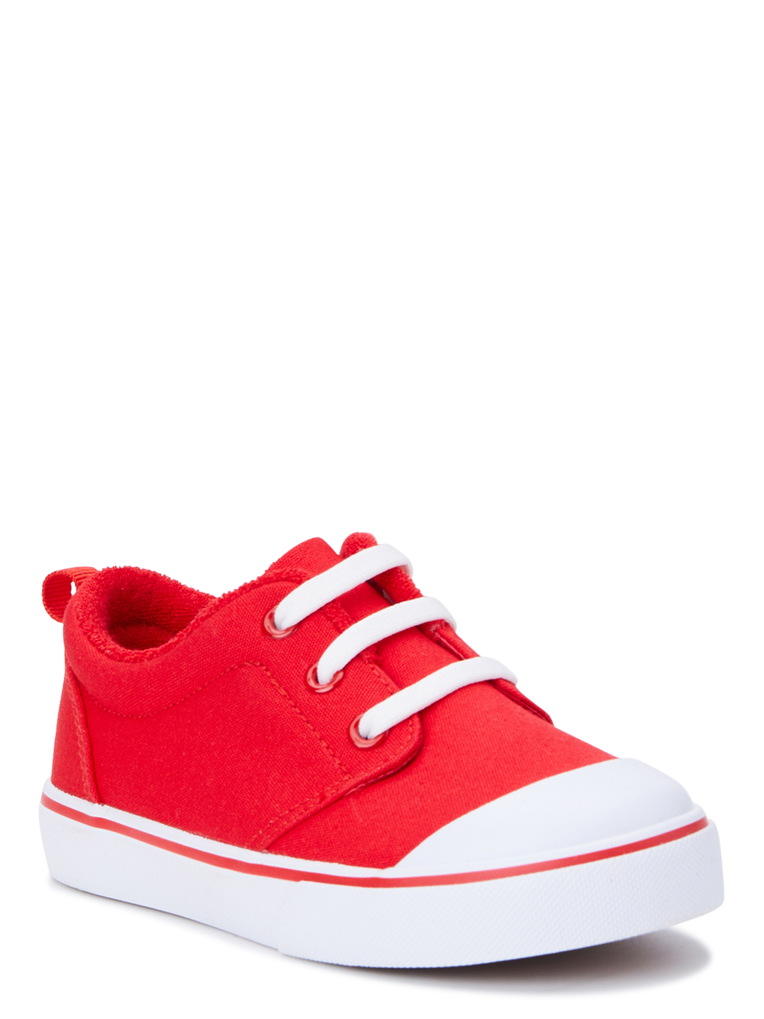 Wonder Nation Toddler Boys Elastic Lace-Up Sneakers, Sizes 7-12
