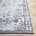 thumbnail image 4 of SAFAVIEH Tucson Soho Oriental Machine Washable Area Rug, Light Grey/Grey, 9' x 12', 4 of 11