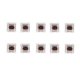 thumbnail image 1 of Interruptor de Teclado Mecánnico de 10 Piezas Interruptor Marrón ABS Estructura premium Delicado Switches Mecánnicos de Vida útil Larga, 1 of 7