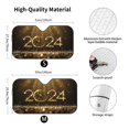 thumbnail image 3 of Zufioo 2024 Happy New Year Print Car Windshield Sunshade, UV Protection Heat Insulation Protective Cover Suitable for Car, SUV, Truck Auto Accessories-2024 Happy New Year, 3 of 8
