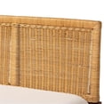 thumbnail image 5 of bali & pari Tabanan Brown Rattan and Brown Acacia Wood 3-Piece Dining Nook set, 5 of 10