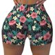 thumbnail image 2 of Fotbe Green Tropical Leaves Shorts Sin Costuras – Shorts Deportivos de Cintura Alta para Mujer, Elásticos para Gimnasio, Yoga, Running o Ciclismo-XX-Large, 2 of 8