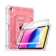 thumbnail image 1 of wonim11 Cantis Case for iPad A16 11 Inch 2025/ iPad 10th Generation 2022 (10.9 inch) with Screen Protector & Pencil Holder, 11th Generation Case with Larger Stable Stand, Clear Glitter, 1 of 1