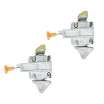 2 Pack Semi-Automatic Shipping Container Twist Lock - Hot-Dip Galvanized Steel, ISO 1161 Secure Container Lock with High Load Strength for Attachment