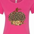 thumbnail image 4 of Inktastic Cheetah Print Pumpkin Women's T-Shirt, 4 of 5