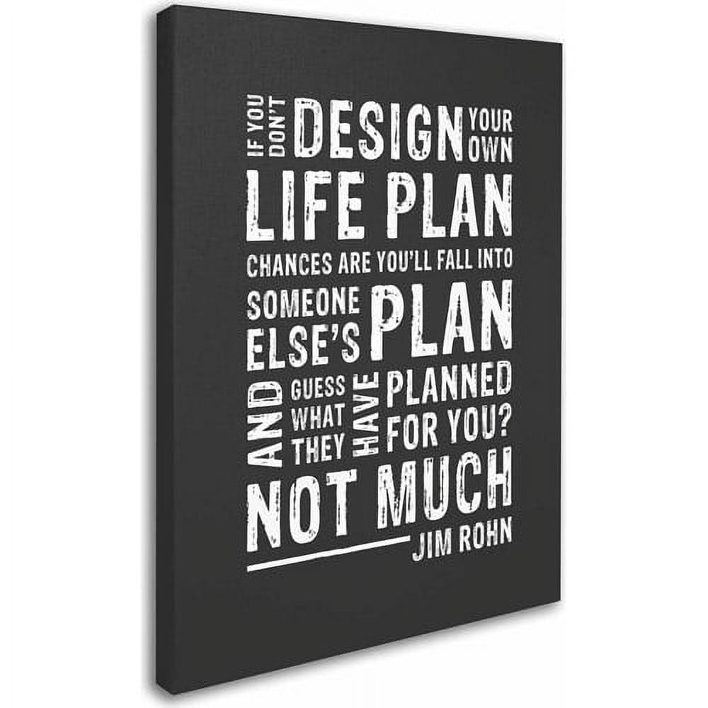 Trademark Fine Art "Design Your Own Life" Canvas Art by Megan Romo