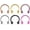 Septum-Ball, variant on G23 Solid Titanium Horseshoe Septum Rings- 6pcs ASTM F136 Titanium Septum Jewelry 16G Nose Rings Hoop Helix Daith Cartilage Tragus Earrings 8mm 10mm