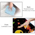 thumbnail image 4 of Alien Canvas Beach Blanket Picnic Mat - Oversized Outdoor Rug for Beach, Camping, and Picnics - 63 x 55 inches Large Size with Premium Material for Comfort and Durability, 4 of 6