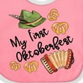 thumbnail image 4 of Inktastic My 1st Oktoberfest Green Hat Accordion and Pretzels Boys or Girls Baby Bib, 4 of 4