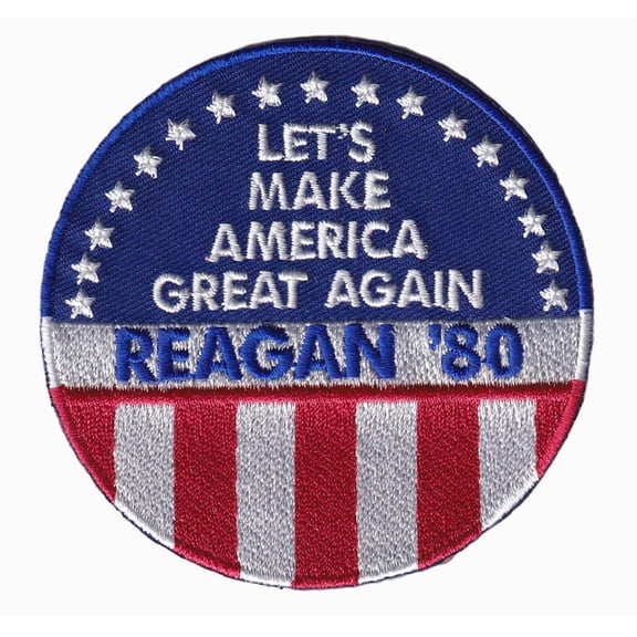 Reagan 1980 Campaign Patch Sew On, 3