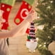 thumbnail image 4 of Hanging Gnome Christmas Decorations With LED Light, Lovely Faceless Doll Gnomes Santa Doll Luminous Xmas Dolls For Christmas Tree Decorations, 4 of 8