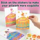 thumbnail image 5 of 2025 DIY Ranbow Scratch Art, Childrens Painting Crafts Creativity Set, Kids Paint Kit Hot, 5 of 5