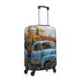 thumbnail image 3 of Balery Luggage Cover Rustic Vintage Truck Autumn Print Suitcase Covers for Luggage Elastic Washable Suitcase Protector Fits 18-32 Inch Luggage-Medium, 3 of 9