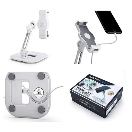 AboveTEK - Desktop Phone/Tablet Stand - White