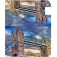 thumbnail image 4 of Coolnut Mailbox Cover London Tower Bridge Post Mail Box Cover Magnetic Mail Wraps Cover Standard Size 20.7" L x 18" W, 4 of 5