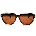 thumbnail image 2 of Polarized Jackie O' Classic Fashion Sunglasses Orange Brown - Orange, 2 of 4