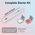 thumbnail image 7 of Automatic Refillable Wax Pen, 2026 Upgraded Refillable Diamond Art Wax Pen, 6Pcs Wax Included, Fine Point Diamond Art Accessories, 7 of 7