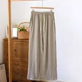 thumbnail image 2 of Mlzmgr Mens Pajama Pants Drawstring Elastic Waist Lounge Pj Bottom Pants with Pockets, 2 of 3