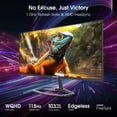 thumbnail image 3 of Sceptre New 34-inch IPS Gaming Monitor 3440 x 1440 up to 115Hz DP HDM Build-in Speakers, Machine Black 2026, 3 of 6