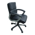 thumbnail image 1 of TygerClaw Mid Back PU Leather Office Chair, 1 of 3