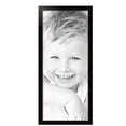 thumbnail image 2 of ArtToFrames 16" x 38" Colonial Onyx Picture Frame, 16x38 inch Black MDF Poster Frame (WOM-4386),  Pack, 2 of 8
