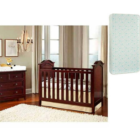Imagio Baby Summit Park Cottage Panel Crib, Chocolate Mist with Bonus Mattress