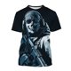 thumbnail image 2 of Juegos de disparos populares, moda de verano, patrones de diseño creativo, impresión 3D, camiseta personalizada estimulante a la moda, 2 of 4