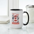 thumbnail image 4 of CafePress - Tesla V. Edison Mug Mugs - 15 oz Ceramic Large White Novelty Mug, 4 of 4