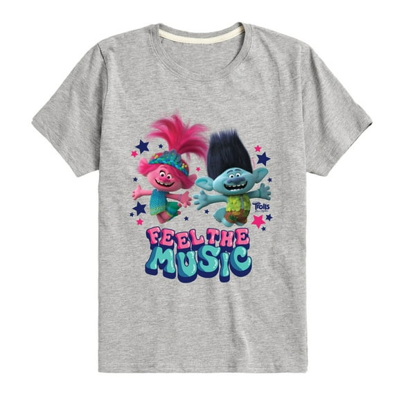 Trolls - Band Together - Bandtastic - Toddler and Youth Short Sleeve Graphic T-Shirt