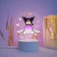 thumbnail image 3 of Cinnamoroll Night Light Sanrio Hello Kitty Little Twin Stars Anime Figure Creativity Bedside Ambient Light Desk Lamp Girl Gift, 3 of 29