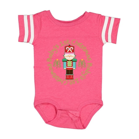 

Inktastic Nutcracker First Christmas Babys 1st Gift Baby Boy or Baby Girl Bodysuit