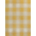 thumbnail image 2 of JONATHAN Y TUSCAN SUN 3 x 5 Area Rug, Sabine Traditional Farmhouse Bold Gingham - Yellow/Cream, TSN203C-3, 2 of 8