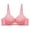 Hot Pink, variant on Women Plus Size Wirefree Bra Plus Size Seamless Wireless Triangle Bralette for Comfortable Light Support and Everyday Wear 48 Beige
